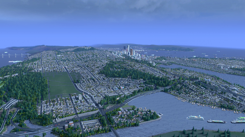 Illustration for article titled Seattle, Recreated Almost Perfectly In Cities: Skylines